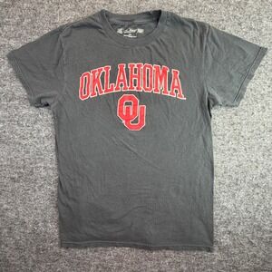Oklahoma Sooners T-Shirt Mens Small Black Short Sleeve OU NCAA The Victory